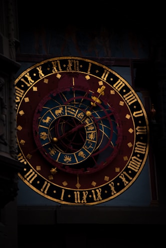 Vintage clock representing Vedic astrology timing and strategic business life cycles