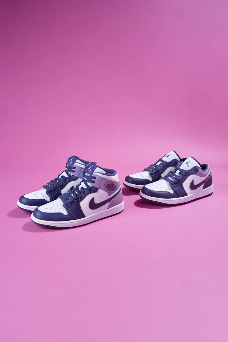sepatu fashion youth balance (VL) pink putih ungu
