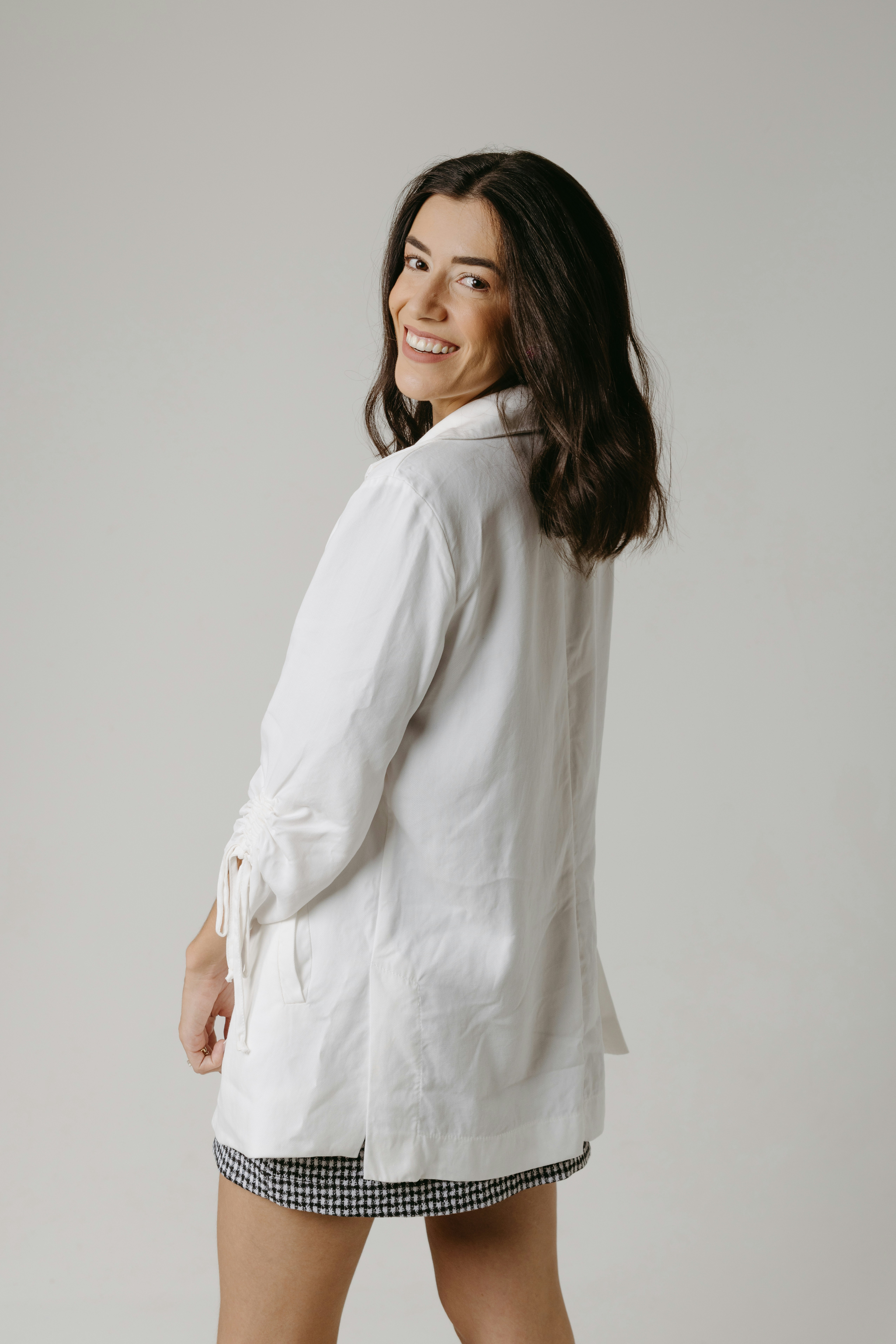 Blazer de Corte Reto