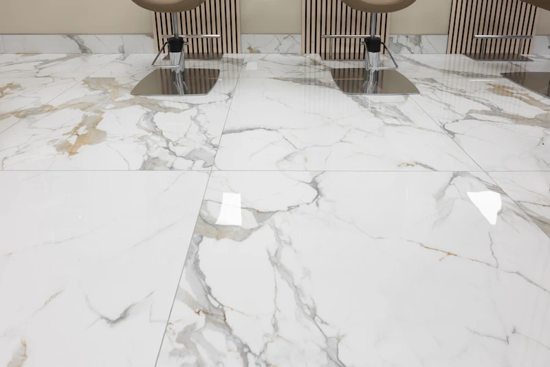 Grossformatplatten in einem Wohnhaus