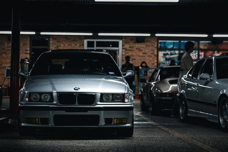 2019 BMW M3 before Two-Stage Paint Correction