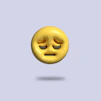a smiley face with eyes closed and eyes closed