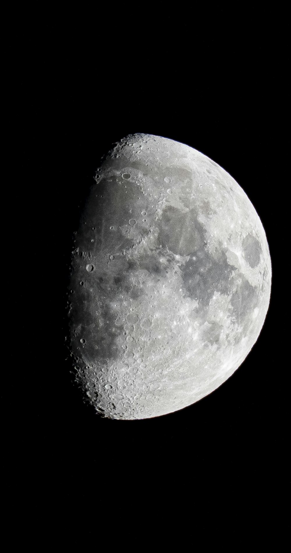 a close up of the moon in the sky