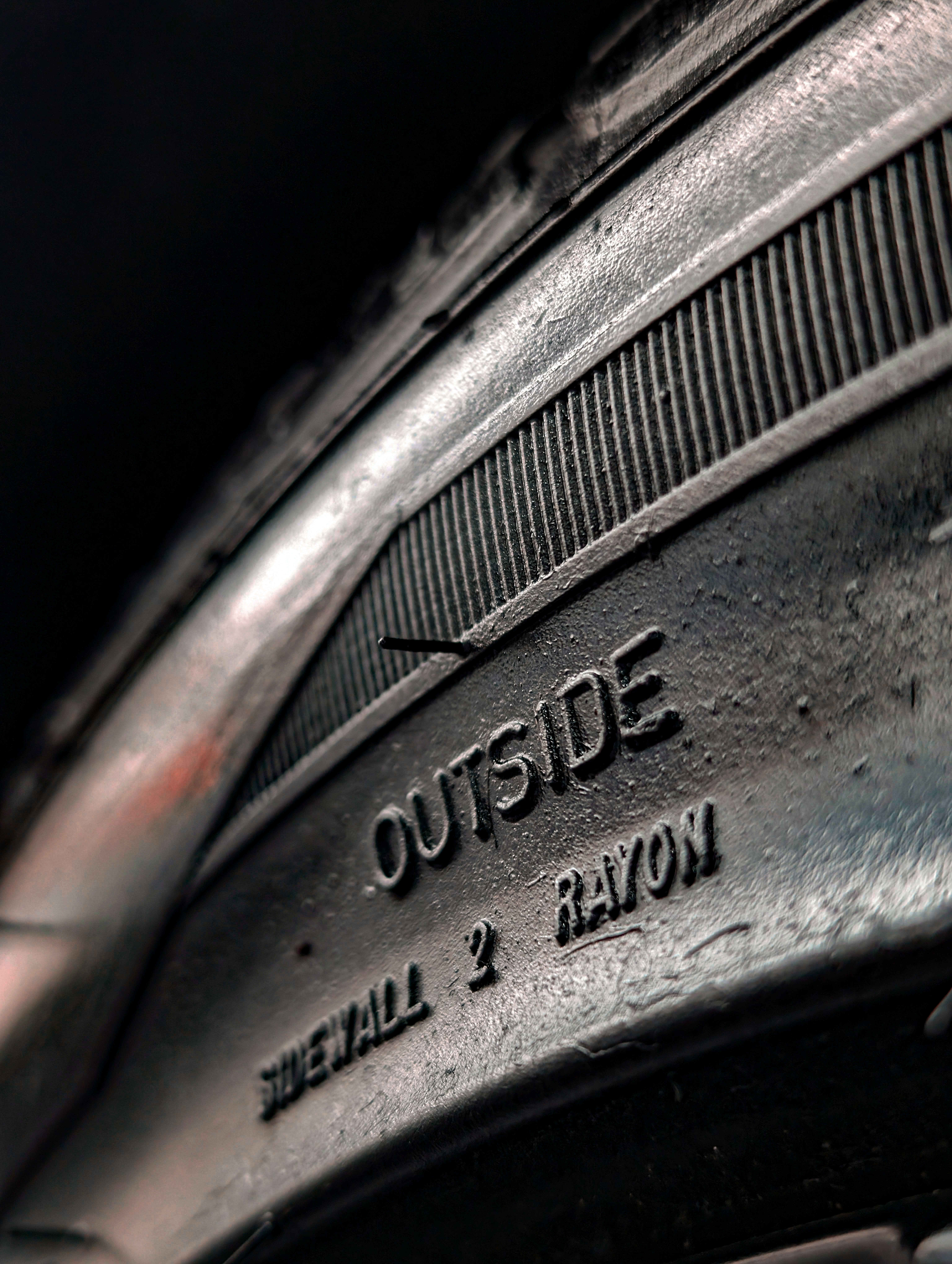 Close-up of an SUV Tire. - Where 80's babies played