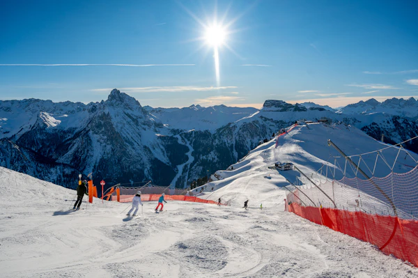 Alpine mountain scenery