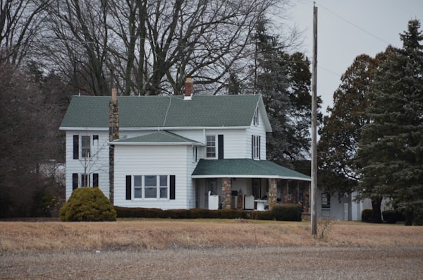 Two story traditional home exterior
