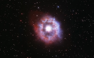 a planetary object in the middle of the night