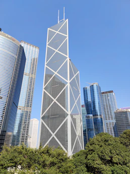 a very tall building in the middle of a city