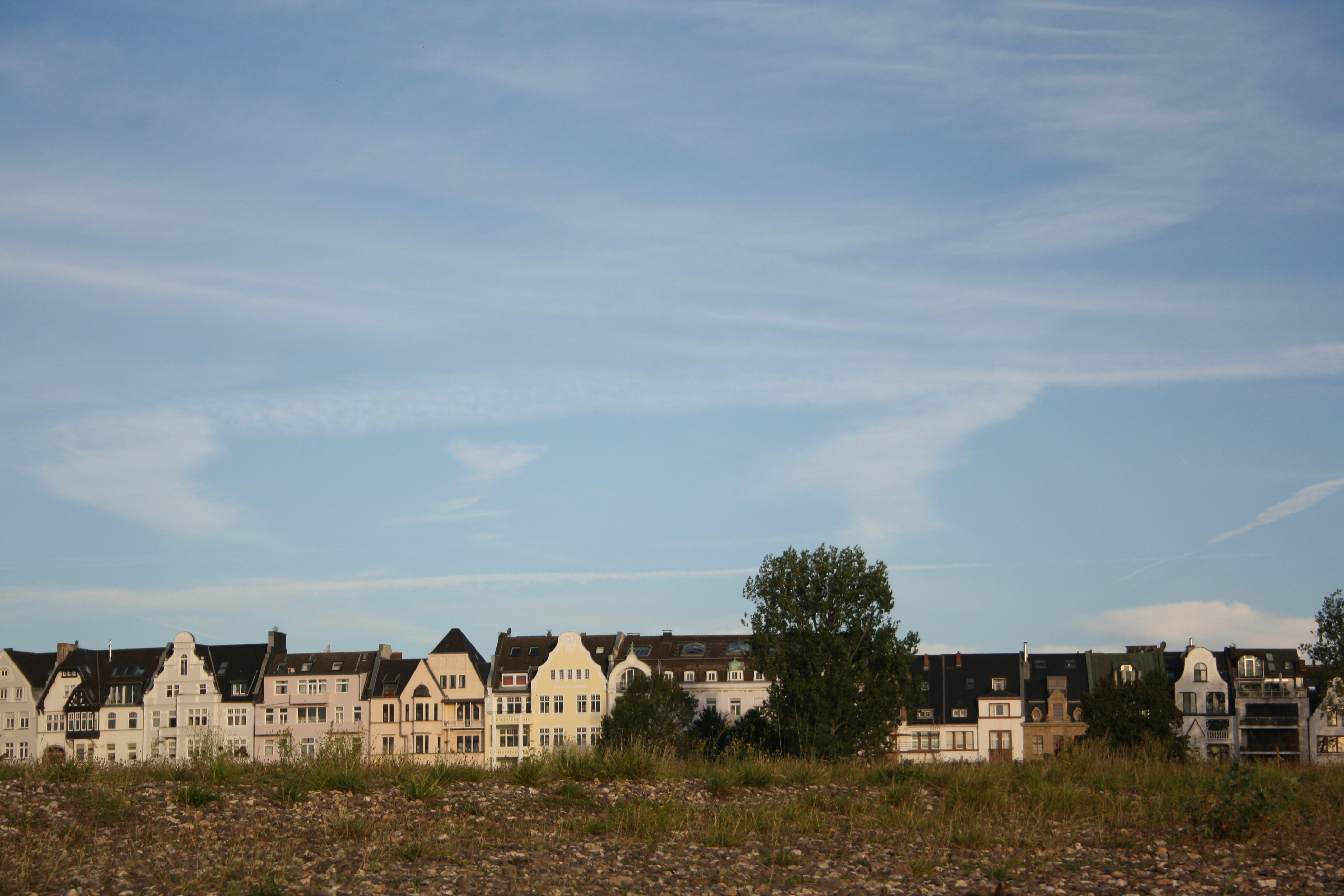Residential plot with houses