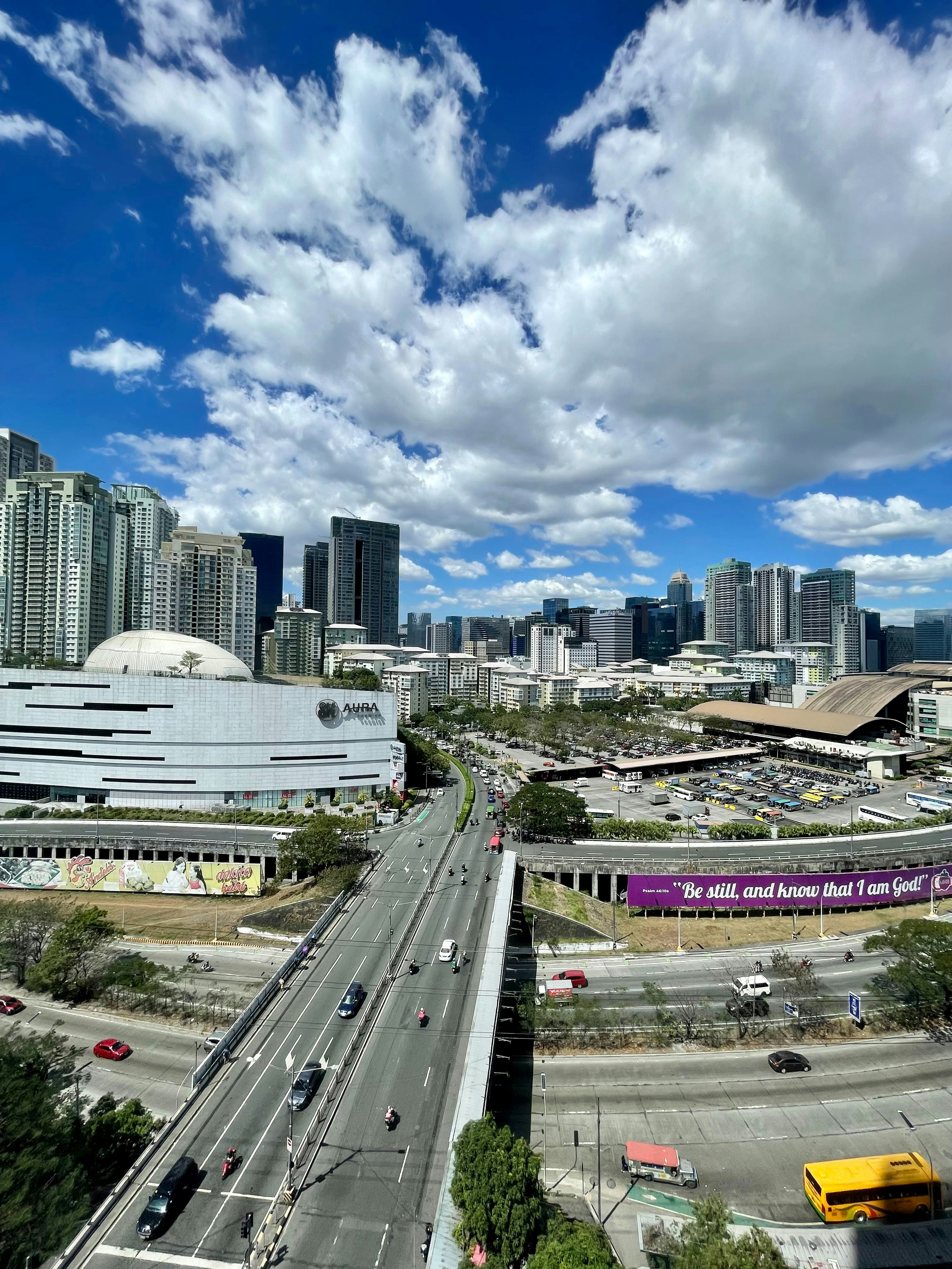 An aerial view of a city with tall buildings photo – Free Building ...