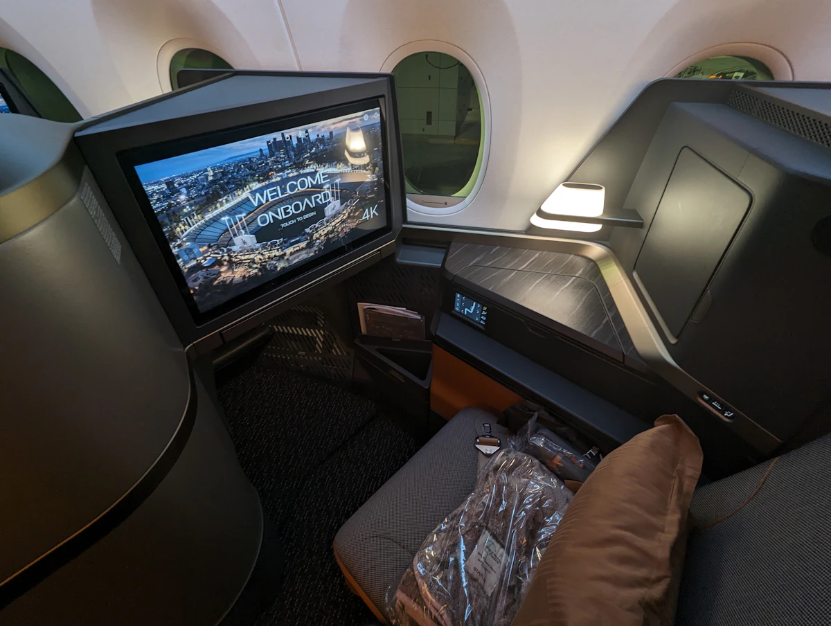 Premium cabin interior