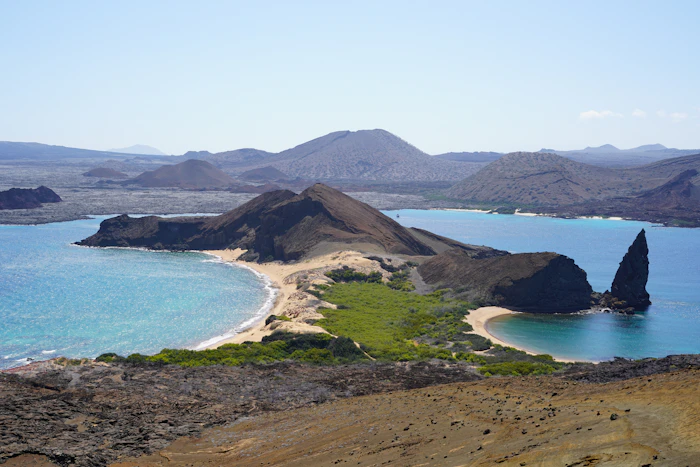 Pinnacle Rock, the Galápagos