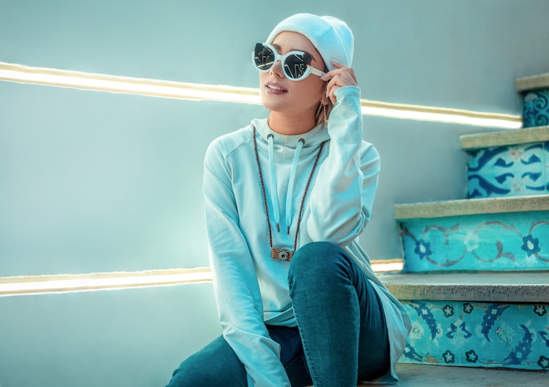 Style urbain lunettes noires