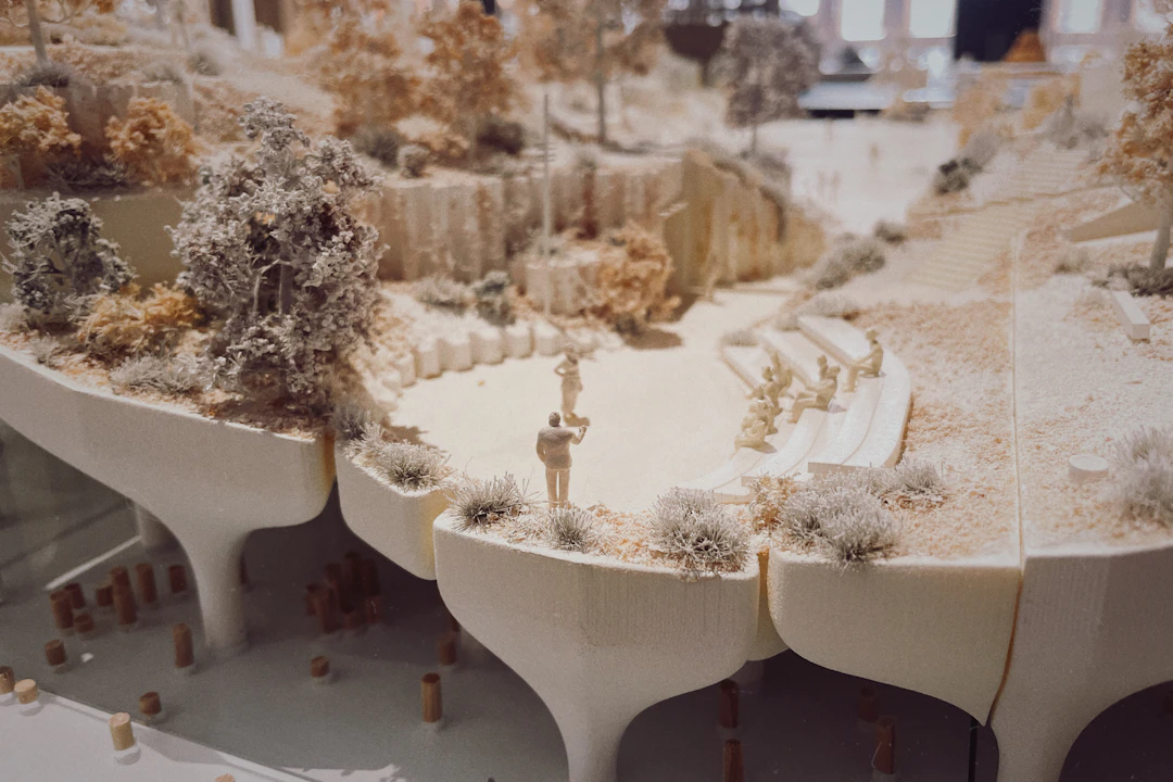urban architectural scale model