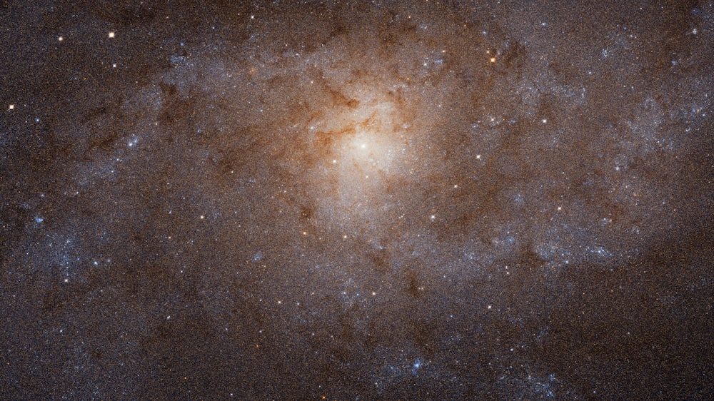 a very large spiral galaxy with many stars