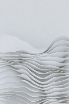 an abstract white background with wavy lines
