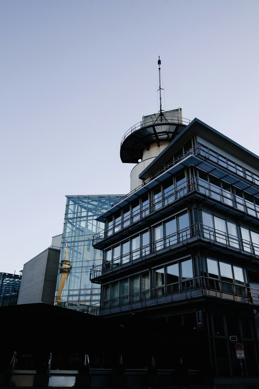 a tall building with a tower on top of it