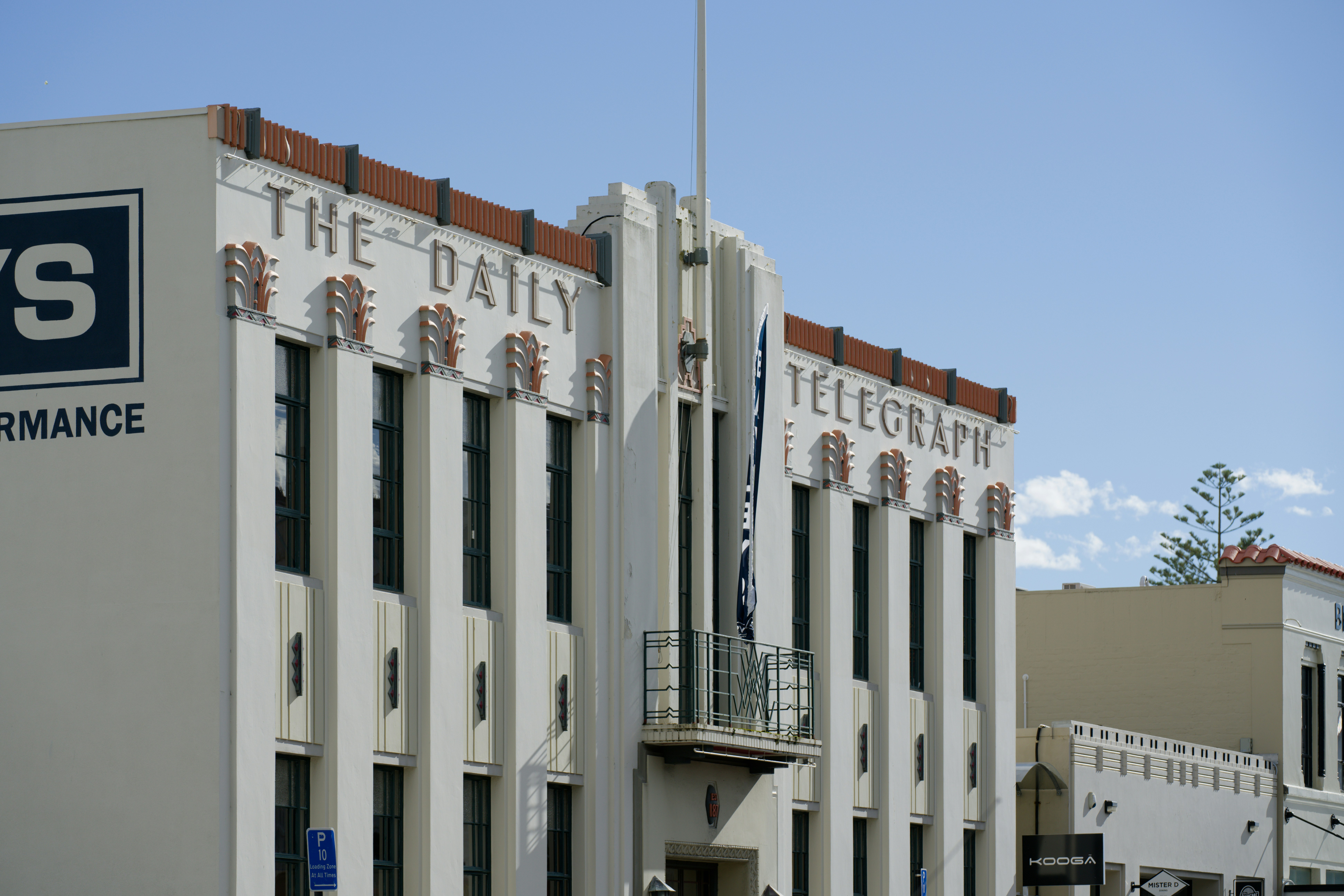 Art Deco building in Napier, New Zealand
