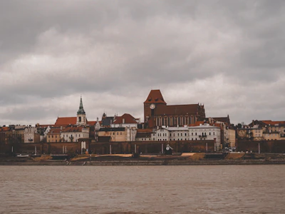 The Gothic old town across the Vistula — Toruń, Poland