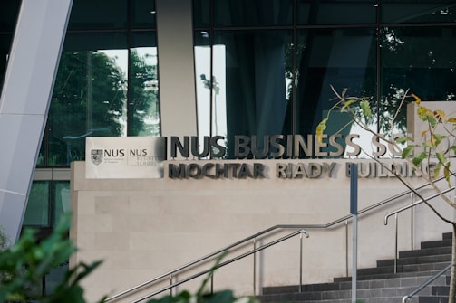 there is a sign that says in business on the side of a building