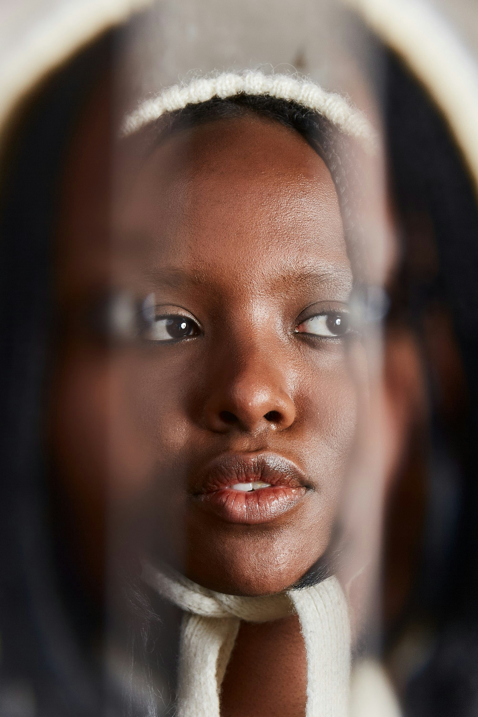 A woman with a scarf around her neck photo – Free Experimental Image on ...