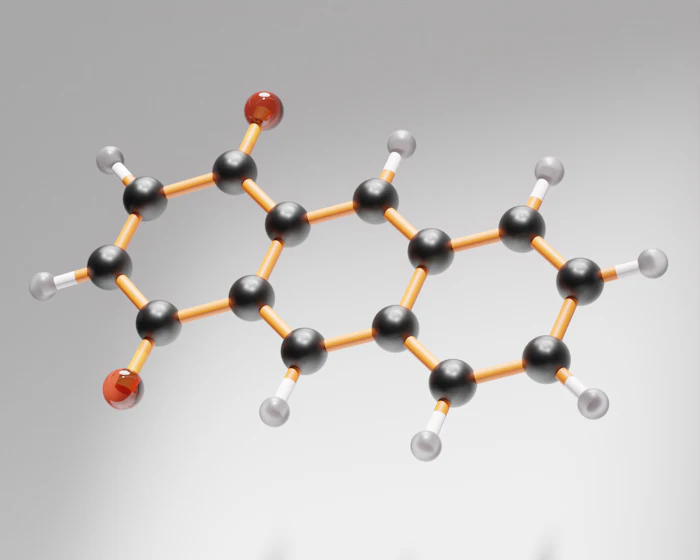 Molecuulmodel voor scheikunde
