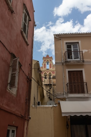 a couple of buildings that are next to each other