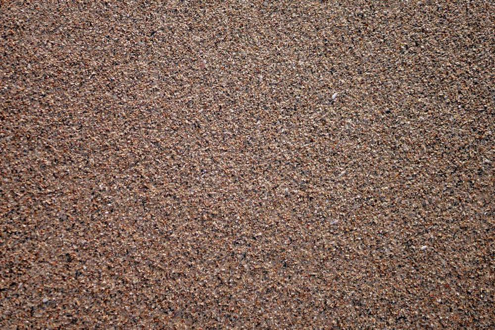 a close up view of a sand surface