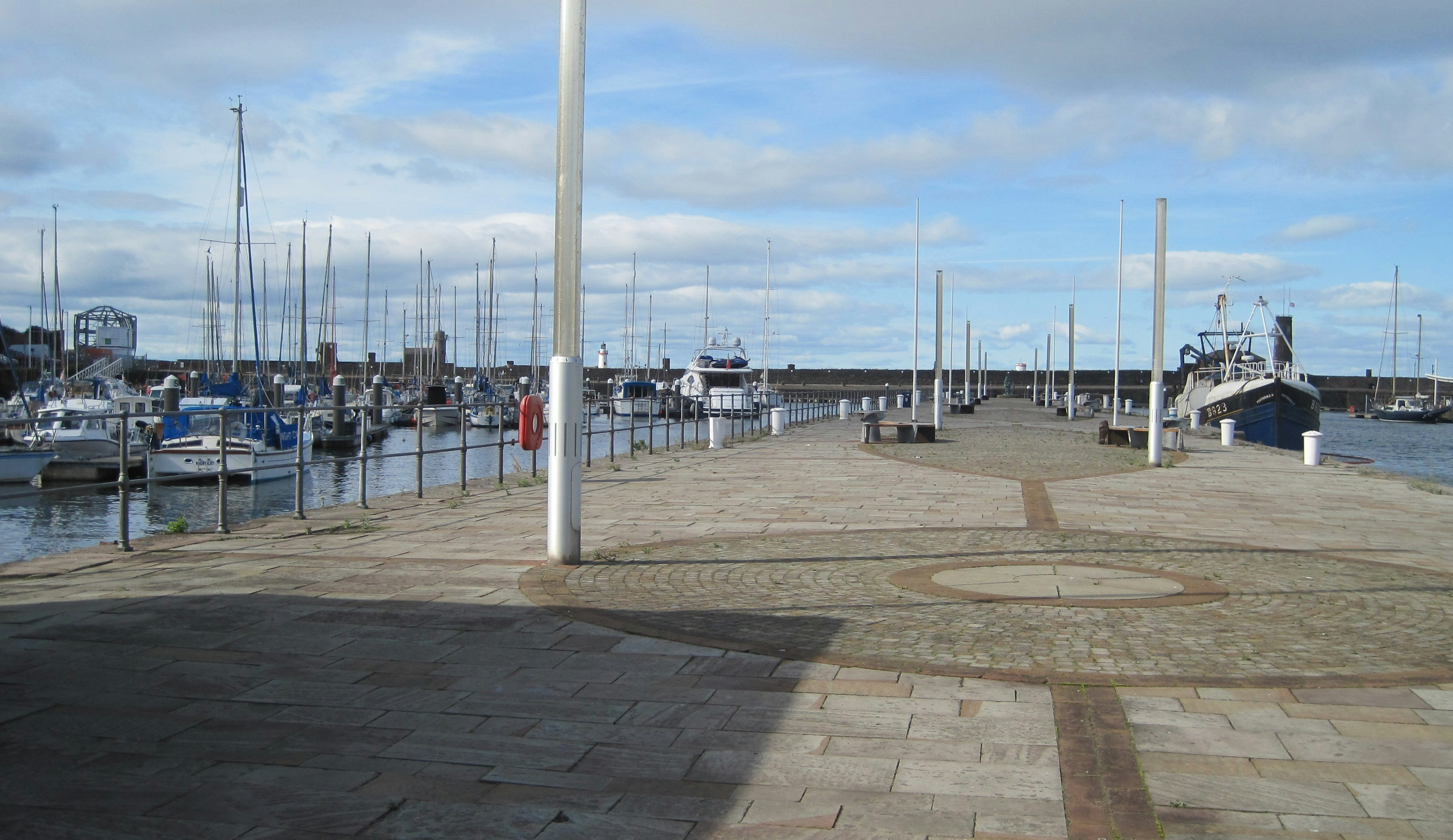 A side-by-side comparison of a dock and a pier
