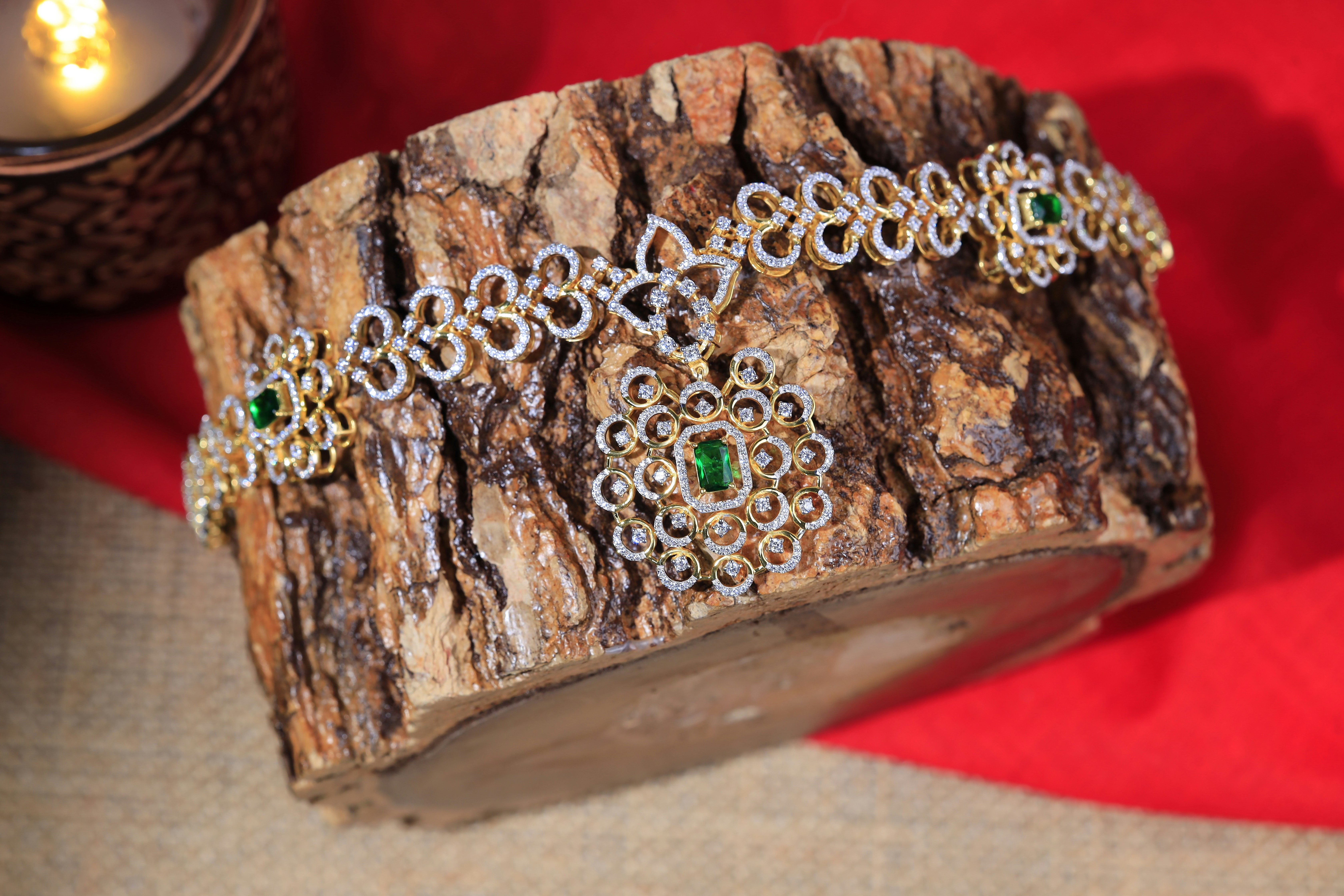 Handmade Greenlandic silver jewellery with Arctic stone inlays