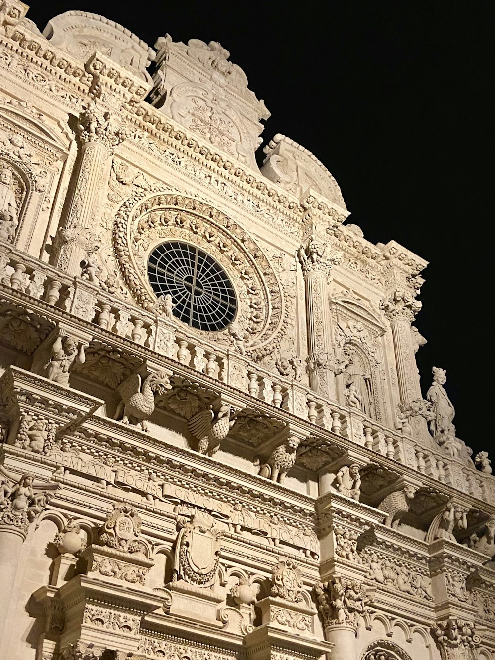 a large building with a clock on the side of it