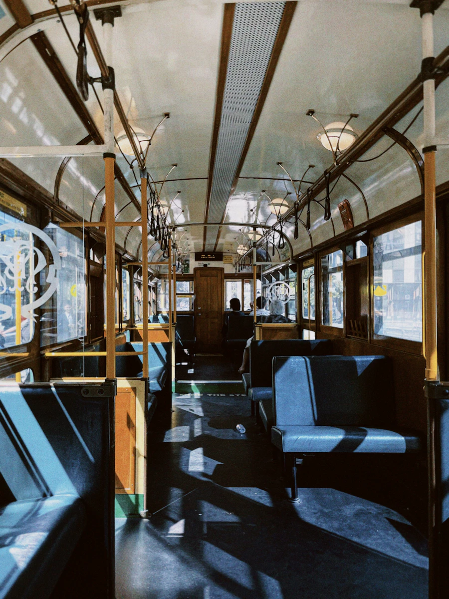 公共交通の車内（QLD州・ブリスベンの交通）