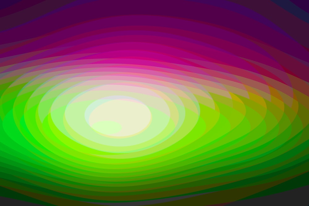 a colorful background with a circular design