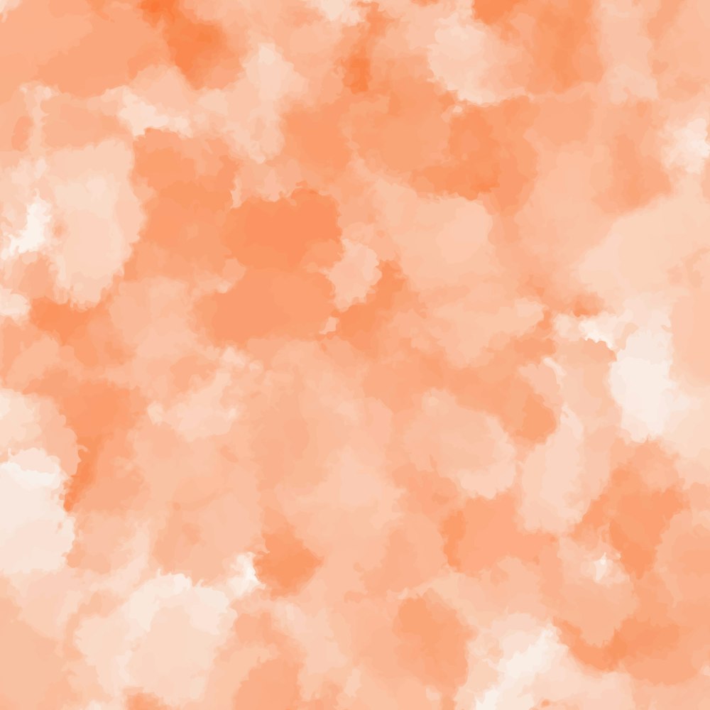 an orange and white background with some clouds