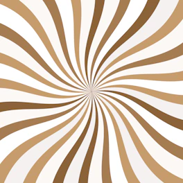 a brown and white background with a spiral design