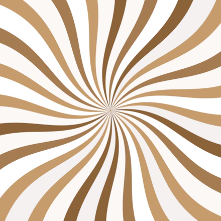 a brown and white background with a spiral design
