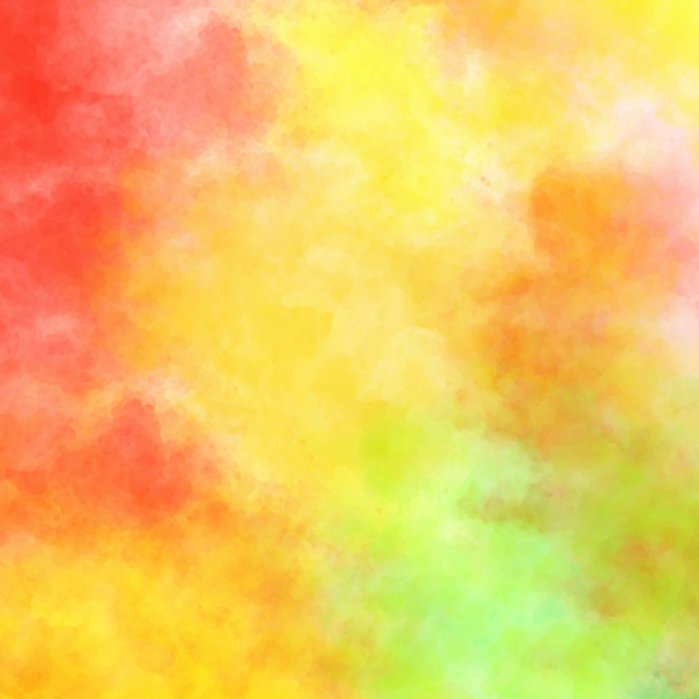 a yellow, red, and green colored background