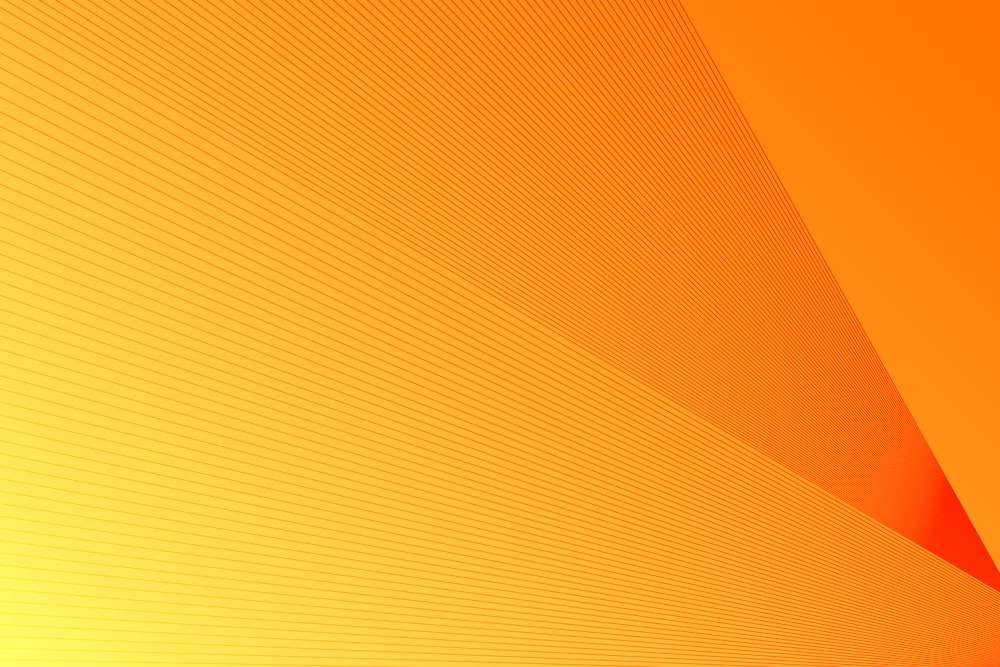 an orange and yellow background with lines