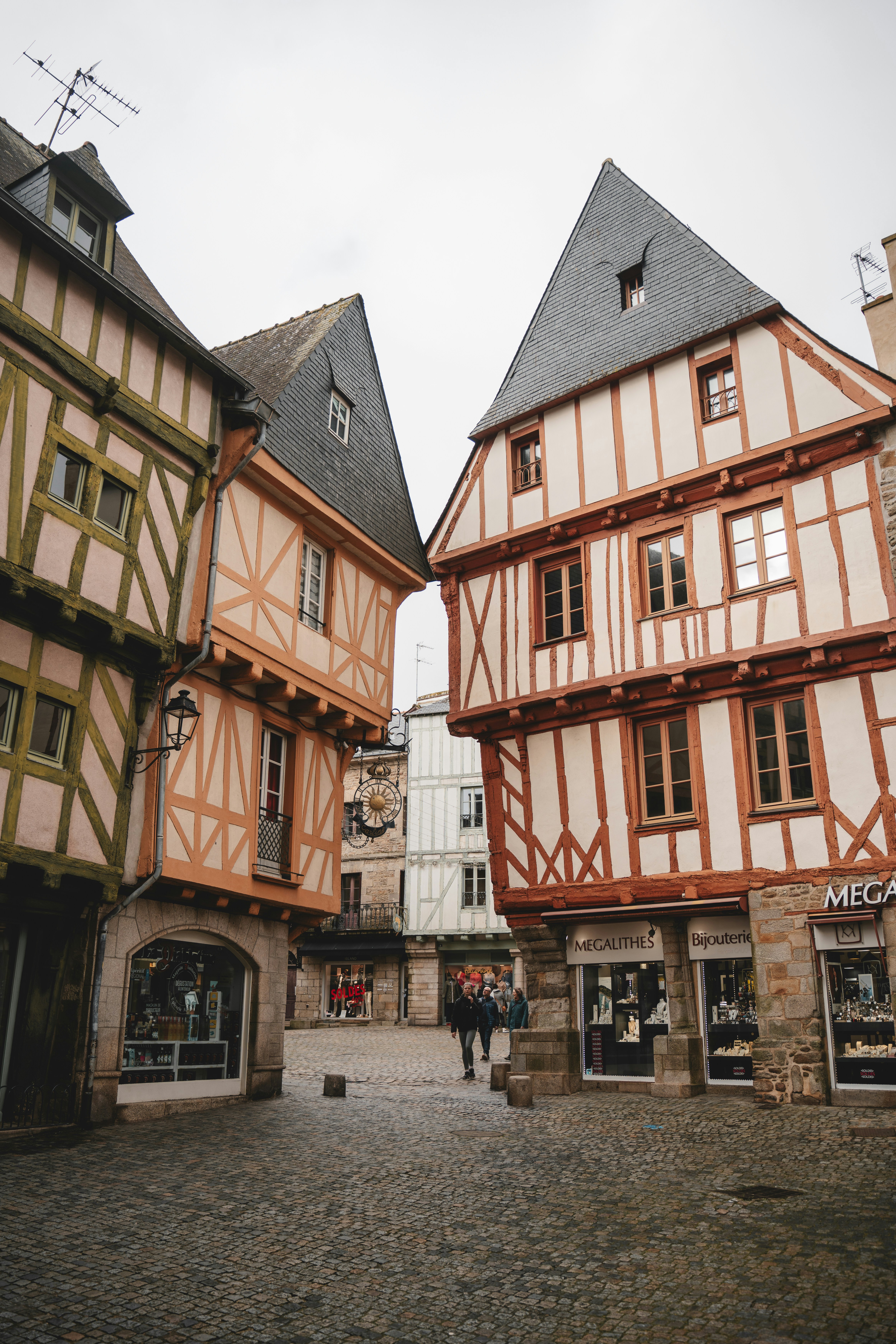 a couple of buildings that are next to each other