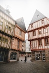 a couple of buildings that are next to each other
