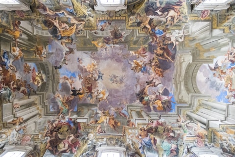 the ceiling of sistine chapel 