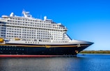 a large cruise ship in a body of water