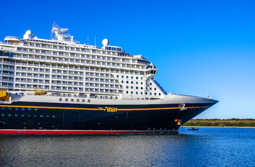 a large cruise ship in a body of water