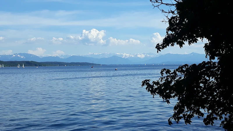 Bodensee mit Alpenblick
