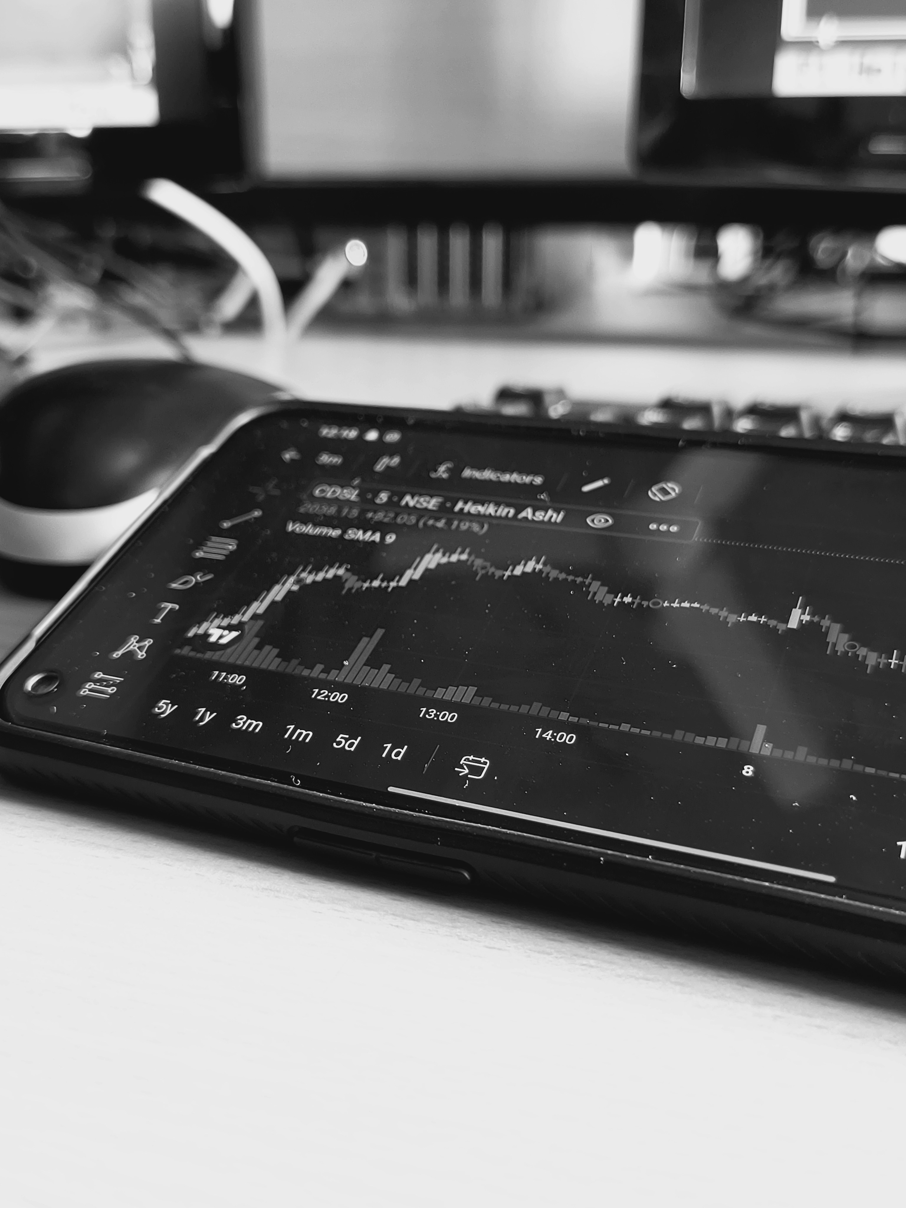 Digital interface displaying financial analytics and monitoring systems