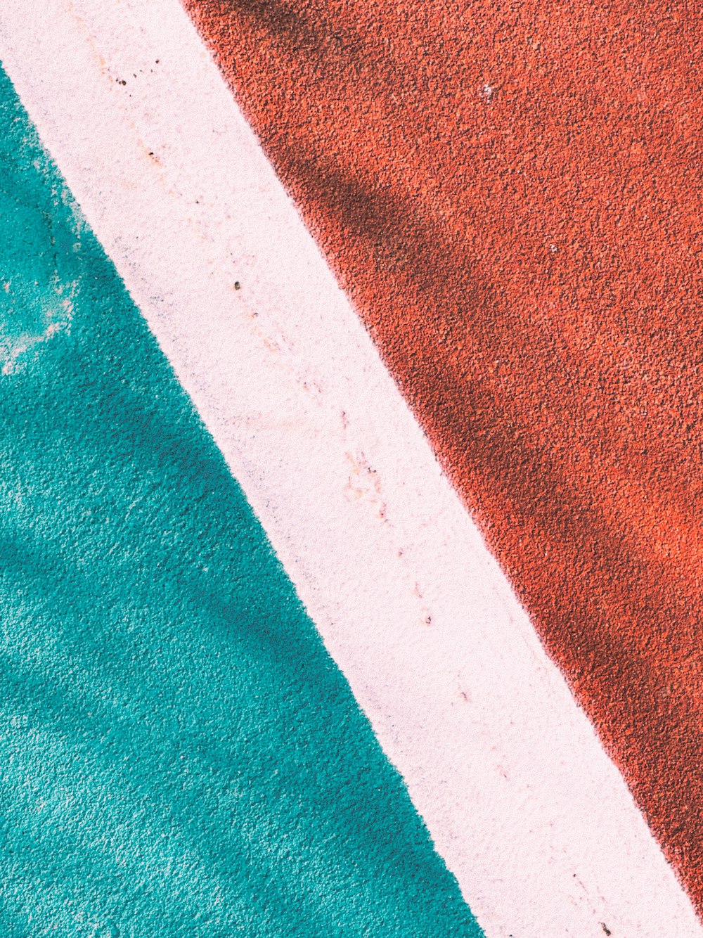 a close up of a red, white and blue towel