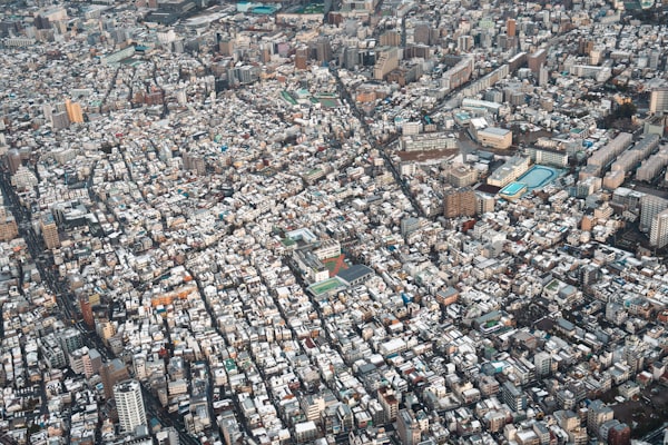 Kyojima neighbourhood streets