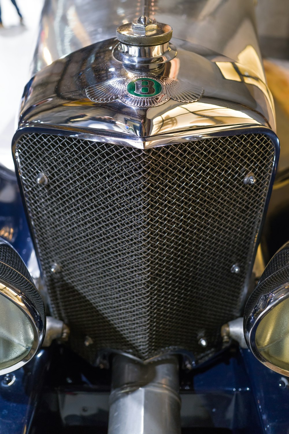 a close up of the front of a motorcycle