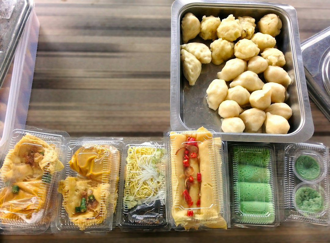 meal kit box closeup