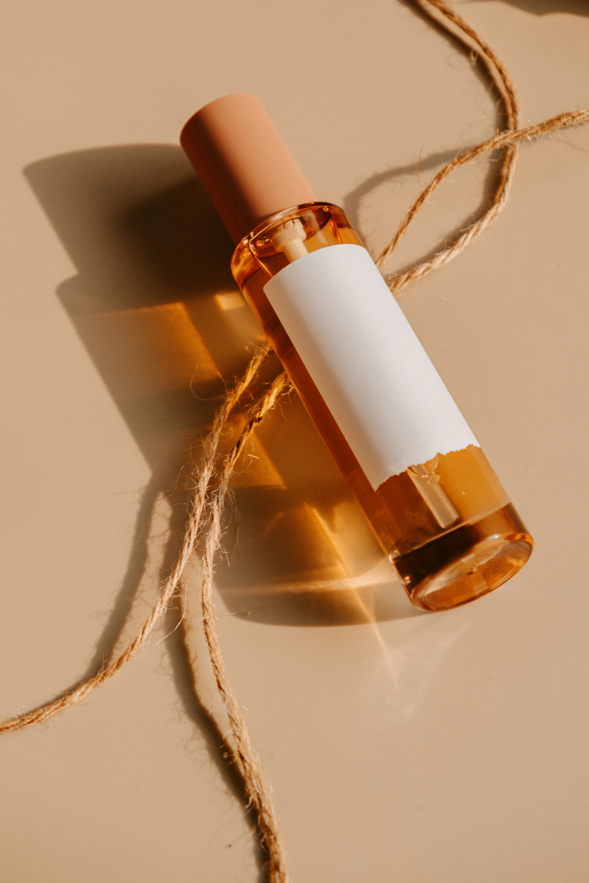 a bottle of perfume sitting on top of a table